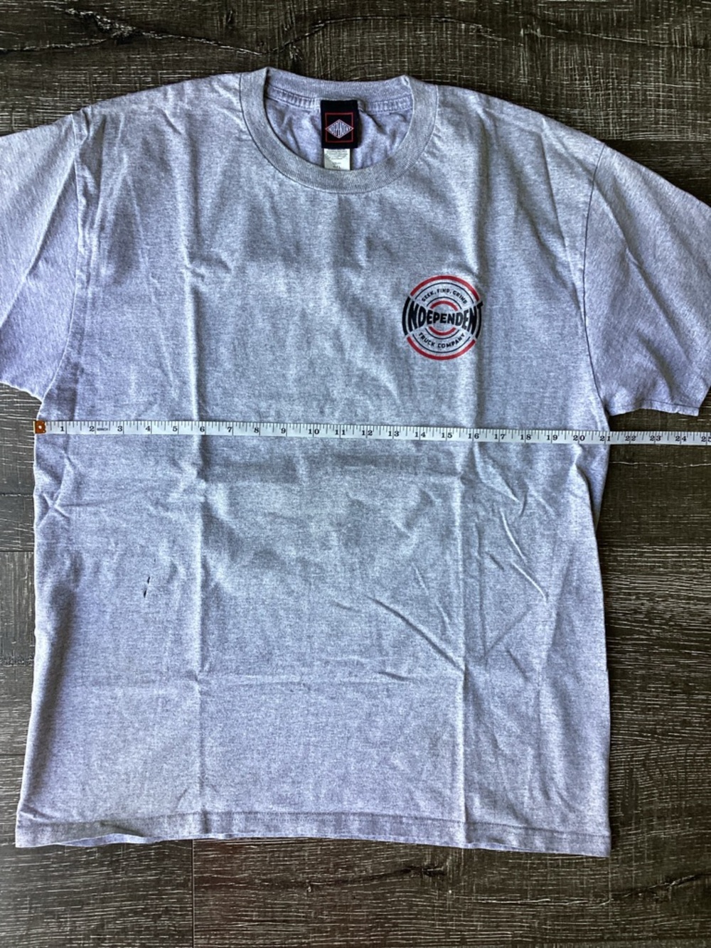 Independent Truck Co. Heather Gray Skateboard T-Shirt Large - Picture 5 of 7